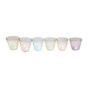 SET VASO VIDRIO 6 PIEZAS