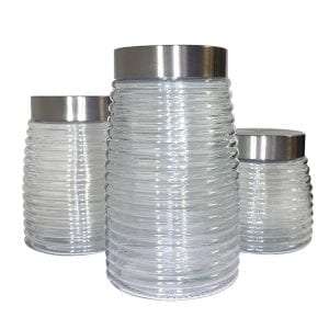 Set Jarra Condimento Vidrio