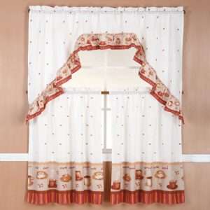 Cortina de Cocina con Cenefa