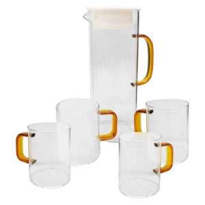 Set Pichel de Vidrio / Vasos